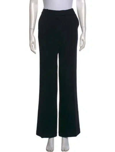 Pre-owned 3.1 Phillip Lim Virgin Wool Wide Leg Pants In Black