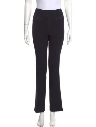 Pre-owned 3.1 Phillip Lim Virgin Wool Wide Leg Pants In Black