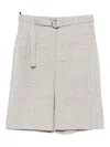 3.1 Phillip Lim Viscose Shorts In Neutral