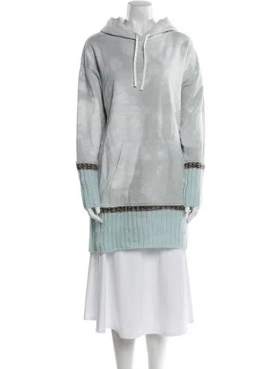 Pre-owned 3.1 Phillip Lim V-neck Long Sleeve Tunic In Gray