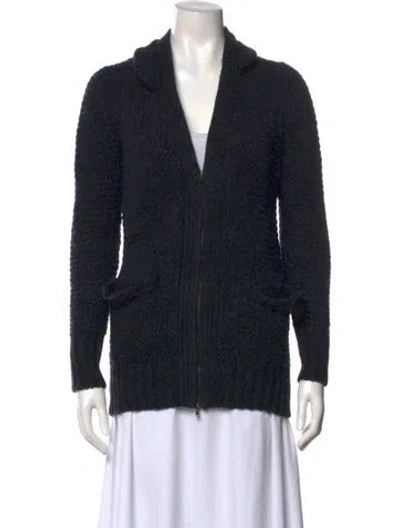 Pre-owned 3.1 Phillip Lim V-neck Sweater In Black