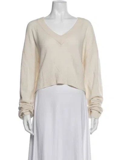 Pre-owned 3.1 Phillip Lim V-neck Sweater In Blue