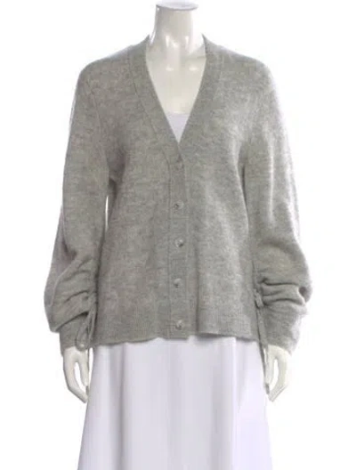 Pre-owned 3.1 Phillip Lim V-neck Sweater In Gray