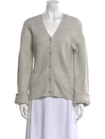 Pre-owned 3.1 Phillip Lim V-neck Sweater In Gray