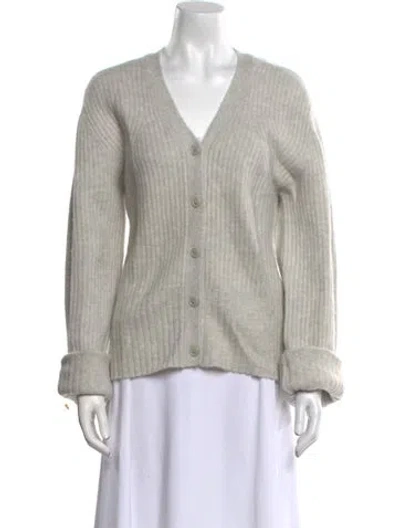 Pre-owned 3.1 Phillip Lim V-neck Sweater In Gray