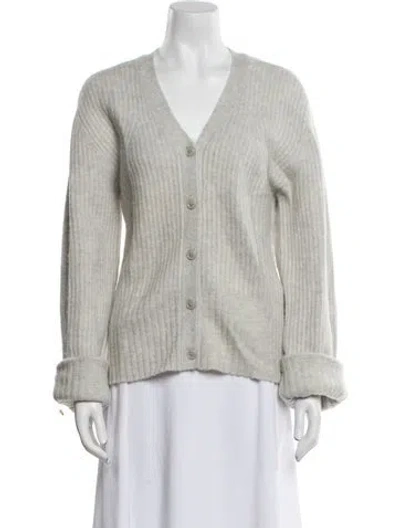 Pre-owned 3.1 Phillip Lim V-neck Sweater In Gray