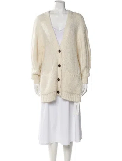 Pre-owned 3.1 Phillip Lim V-neck Sweater In Neutral