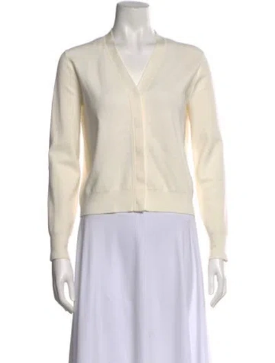 Pre-owned 3.1 Phillip Lim V-neck Sweater In Neutral