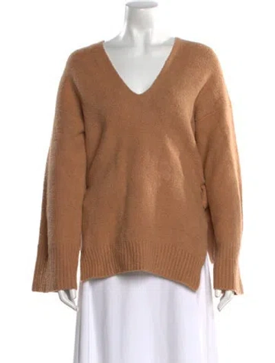 Pre-owned 3.1 Phillip Lim V-neck Sweater In Neutral