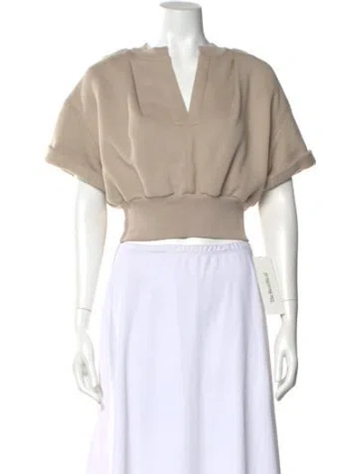 Pre-owned 3.1 Phillip Lim V-neck Sweater In Neutral