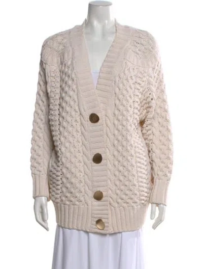 Pre-owned 3.1 Phillip Lim V-neck Sweater In Neutral
