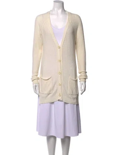 Pre-owned 3.1 Phillip Lim V-neck Sweater In Neutral