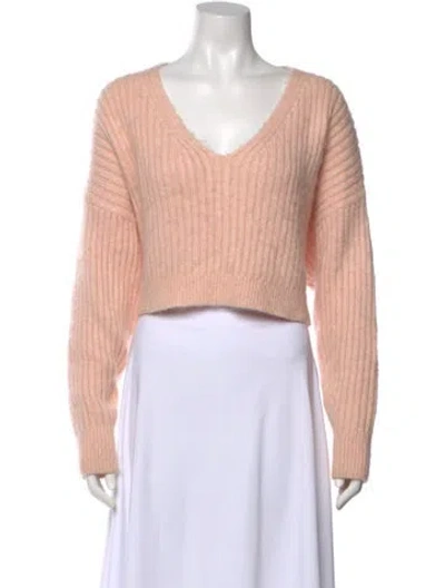 Pre-owned 3.1 Phillip Lim V-neck Sweater In Pink