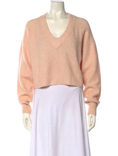 Pre-owned 3.1 Phillip Lim V-neck Sweater In Pink