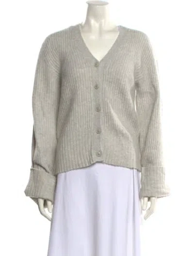 Pre-owned 3.1 Phillip Lim V-neck Sweater W/ Tags In Gray