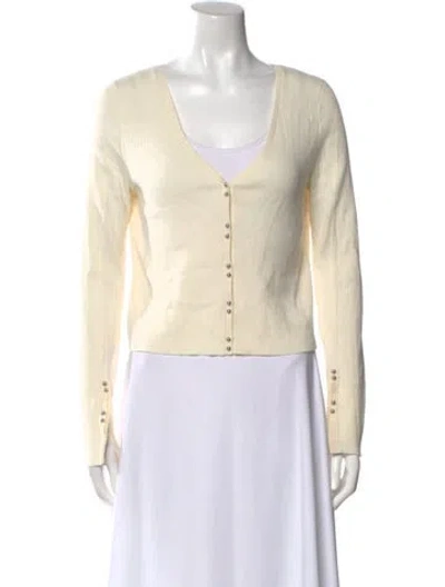 Pre-owned 3.1 Phillip Lim V-neck Sweater W/ Tags In Neutral