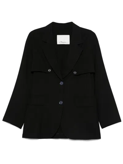 3.1 Phillip Lim Wandelbares Sakko In Schwarz