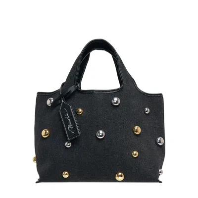 3.1 Phillip Lim Washed Denim Mini Market Tote