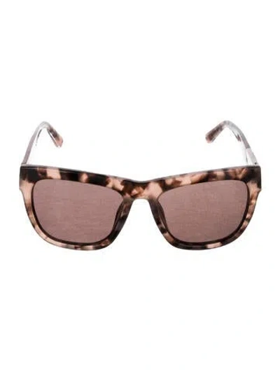 Pre-owned 3.1 Phillip Lim Wayfarer Tinted Sunglasses In Brown