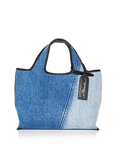 3.1 PHILLIP LIM WE ARE NY DENIM MINI MARKET TOTE