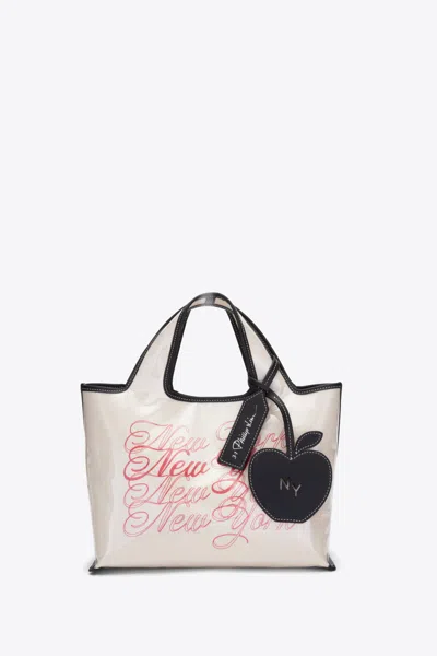 3.1 Phillip Lim Mini Market Tote Bag In Ecru