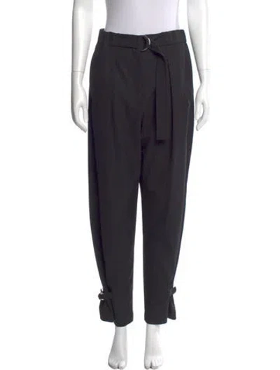 Pre-owned 3.1 Phillip Lim Wide Leg Pants In Black