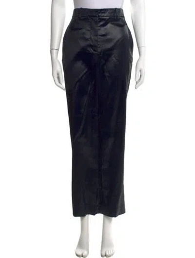 Pre-owned 3.1 Phillip Lim Wide Leg Pants In Black