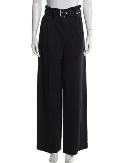 Pre-owned 3.1 Phillip Lim Wide Leg Pants In Black