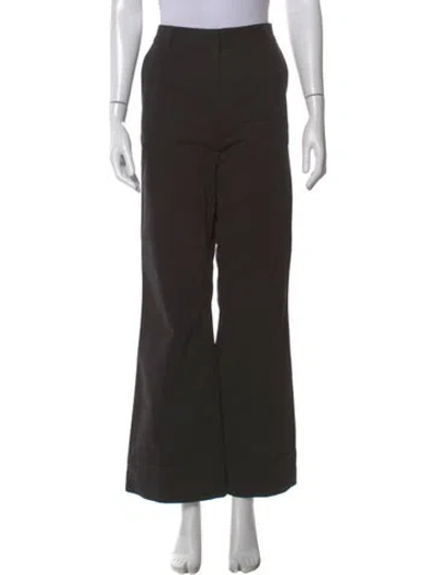 Pre-owned 3.1 Phillip Lim Wide Leg Pants In Black