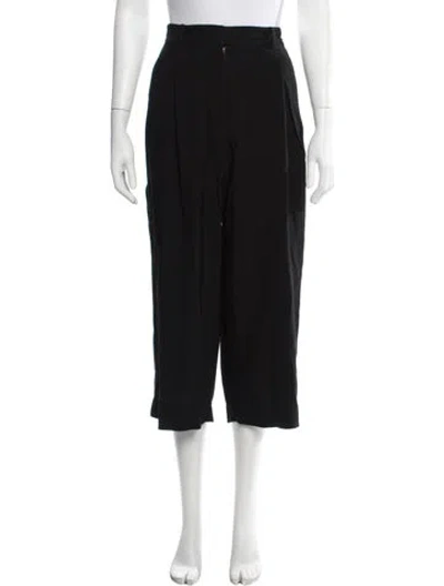 Pre-owned 3.1 Phillip Lim Wide Leg Pants In Black