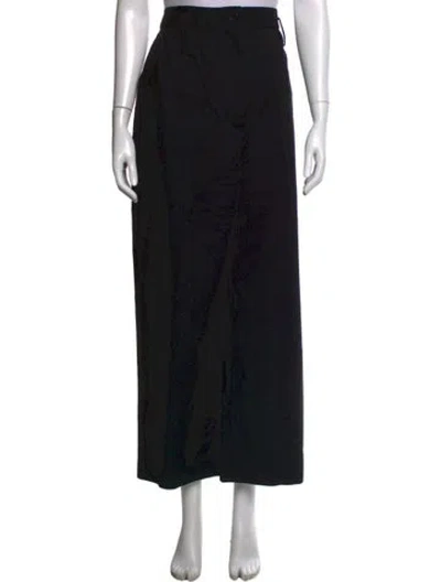 Pre-owned 3.1 Phillip Lim Wide Leg Pants In Black