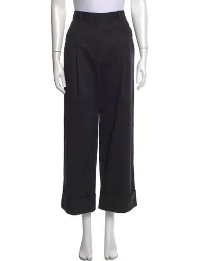 Pre-owned 3.1 Phillip Lim Wide Leg Pants In Black