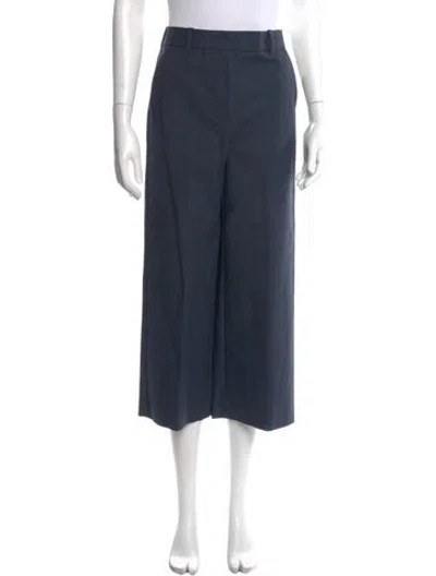 Pre-owned 3.1 Phillip Lim Wide Leg Pants In Blue