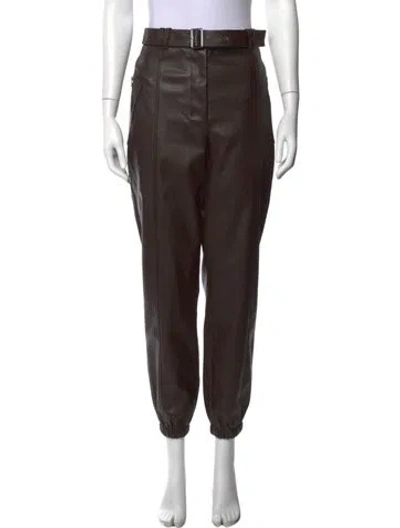 Pre-owned 3.1 Phillip Lim Wide Leg Pants In Brown