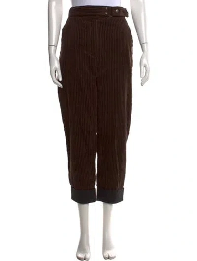 Pre-owned 3.1 Phillip Lim Wide Leg Pants In Brown