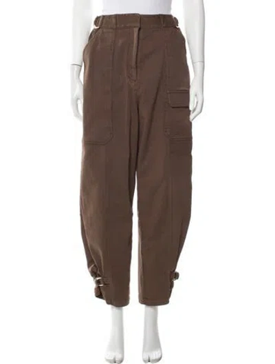 Pre-owned 3.1 Phillip Lim Wide Leg Pants In Brown