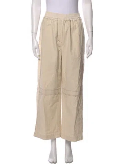 Pre-owned 3.1 Phillip Lim Wide Leg Pants In Neutral