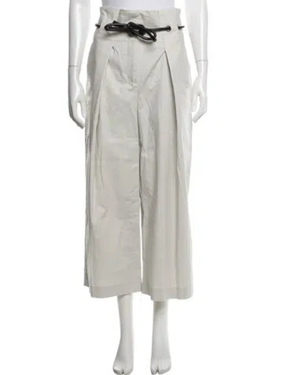 Pre-owned 3.1 Phillip Lim Wide Leg Pants In Neutrals