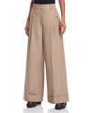 3.1 Phillip Lim Wide Leg Pants In Stone Grey