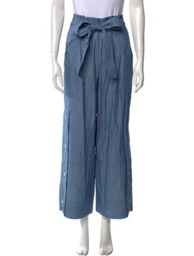 Pre-owned 3.1 Phillip Lim Wide Leg Pants W/ Tags In Blue