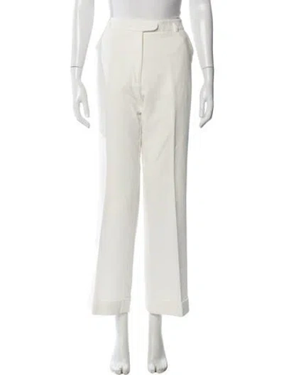 Pre-owned 3.1 Phillip Lim Wide Leg Pants In White