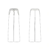 3.1 Phillip Lim Wide Leg Pj Trouser In Beige