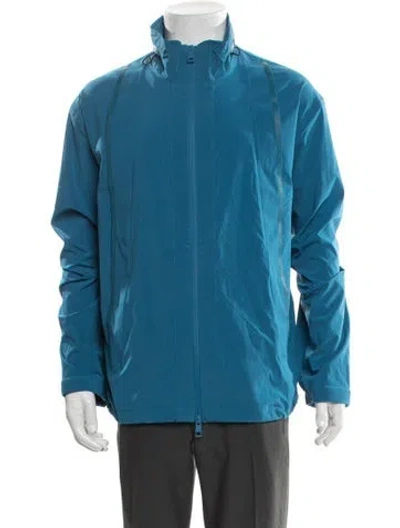Pre-owned 3.1 Phillip Lim Windbreaker In Blue