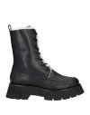 3.1 Phillip Lim Woman Ankle Boots Black Size 6 Leather In Black