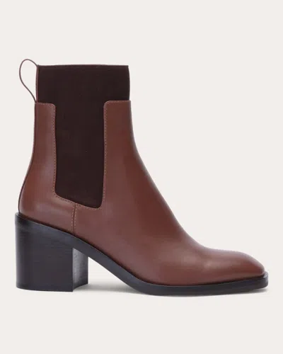3.1 Phillip Lim Women's Alexa Leather Chelsea Boot In Brown