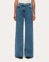 3.1 Phillip Lim Wide-leg Belted Jeans In Blue