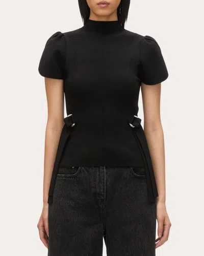 3.1 Phillip Lim Short-sleeved Blouse In Black