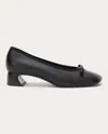 3.1 Phillip Lim Black Id Soft Ballerina Heels In Black