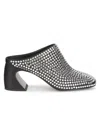 3.1 Phillip Lim Id Mule With Crystal Embellishment In Black