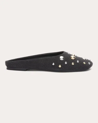 3.1 Phillip Lim Women's Id Studded Flat Mule In Black